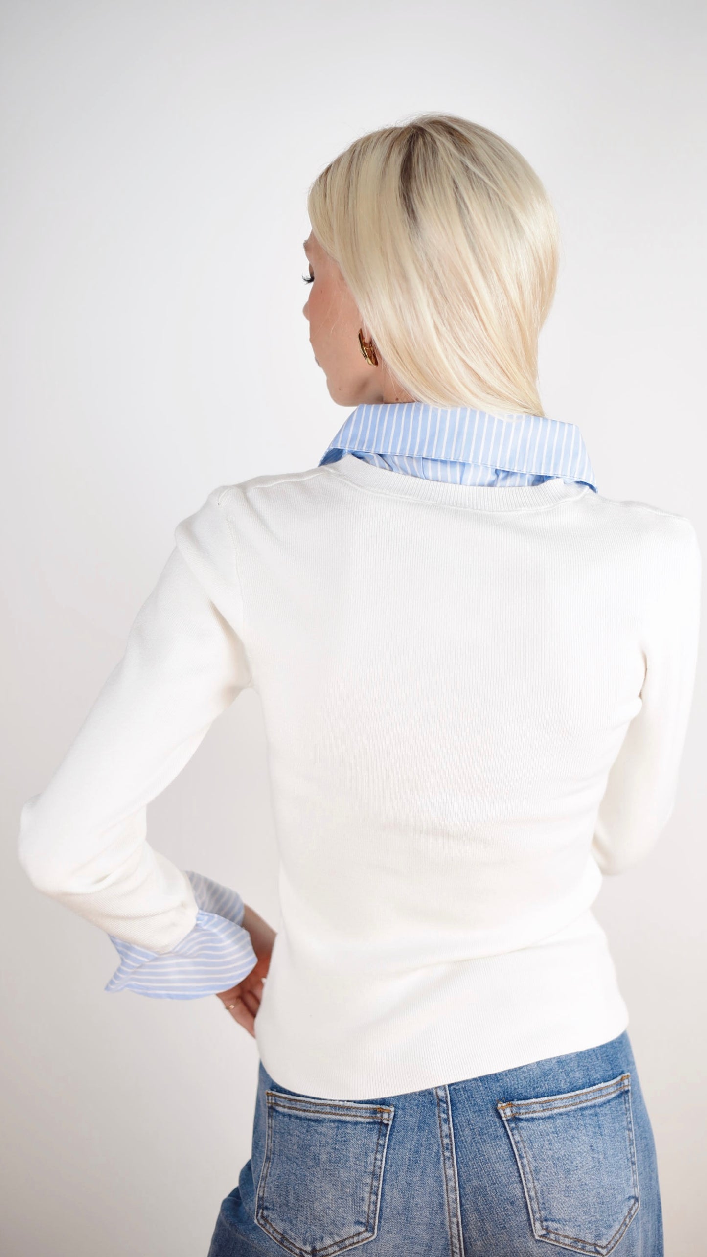 Hannah Ivory Sweater