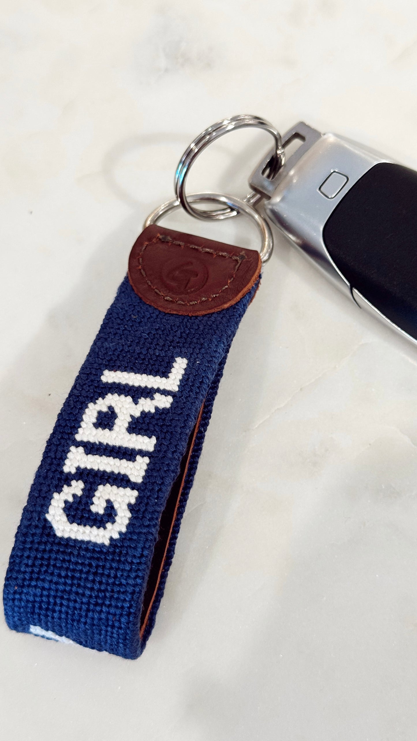 Needlepoint Key Chain