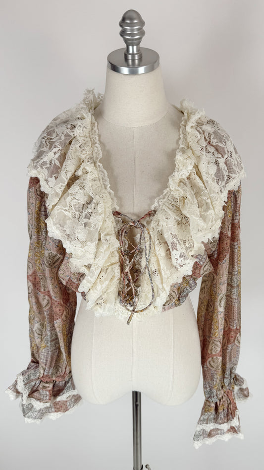 Bellamy Lace Ruffle Top