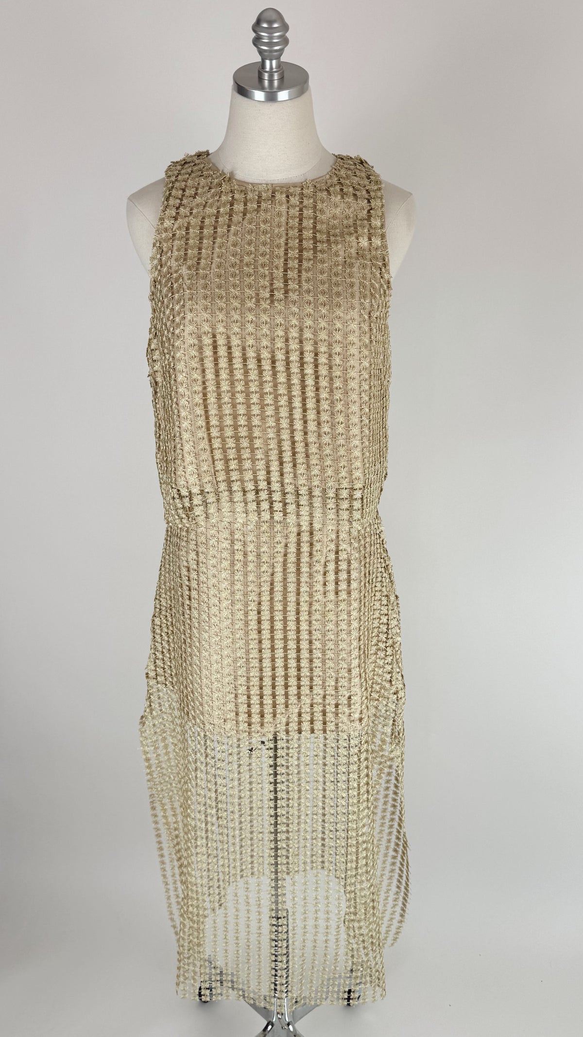 Sabrina Gold Woven Skirt